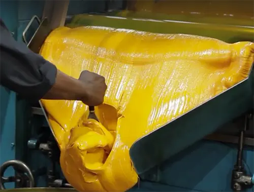 Fabricación artesanal de tintas